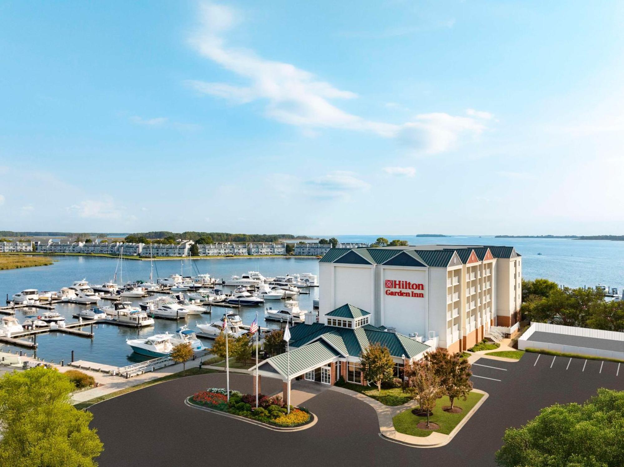 Hilton Garden Inn Kent Island Marina Grasonville Exterior foto
