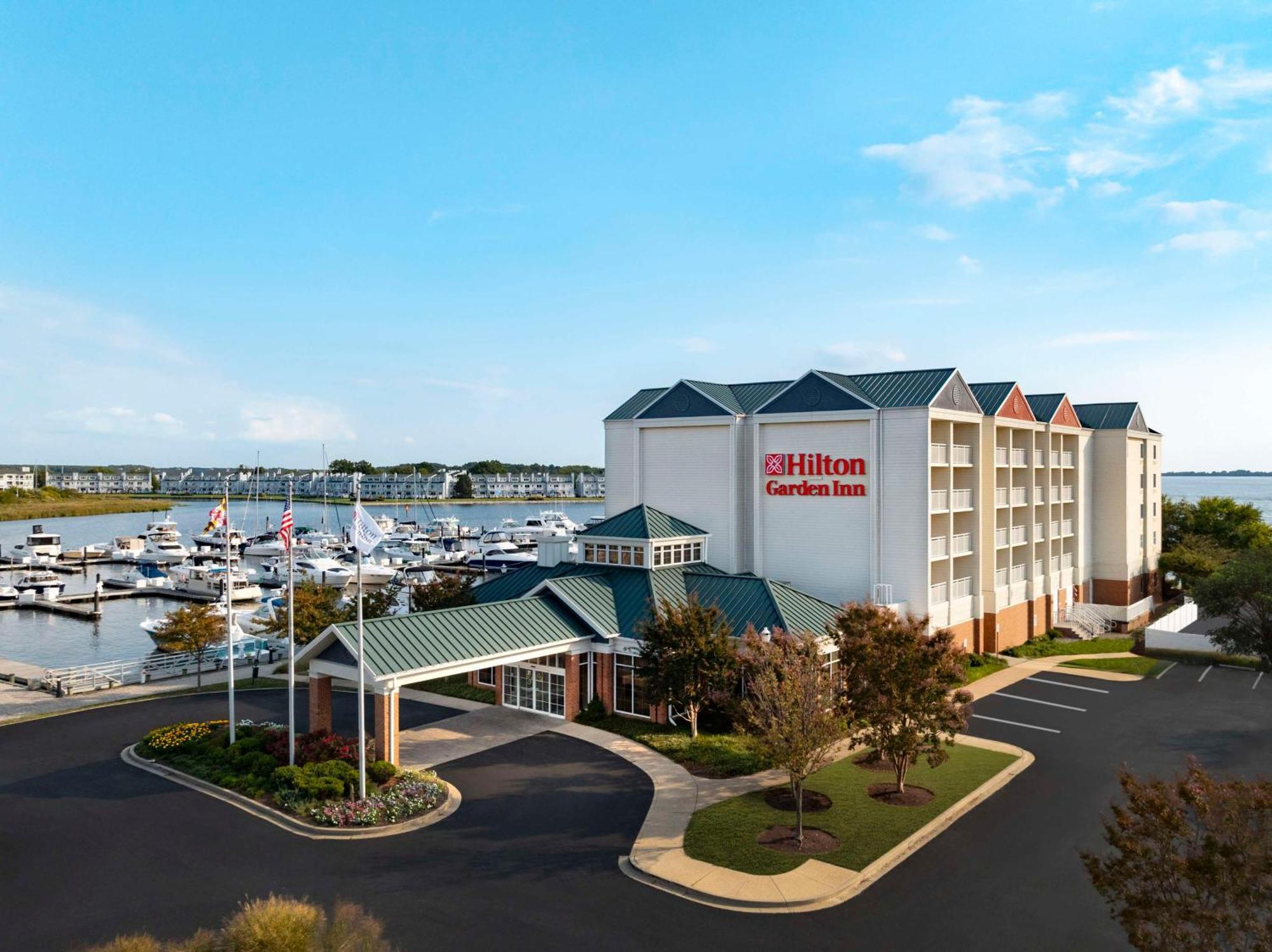Hilton Garden Inn Kent Island Marina Grasonville Exterior foto